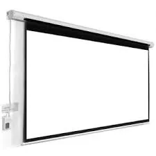 120x 120 electric projector screen 1