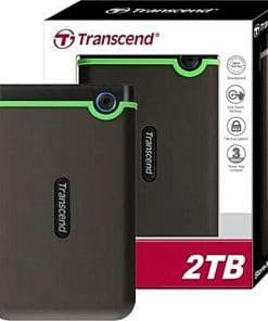 Transcend USB 3.1 Portable External Hard Drive 25M3 StoreJet 2TB