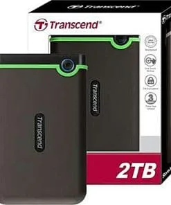 Transcend USB 3.1 Portable External Hard Drive 25M3 StoreJet 2TB