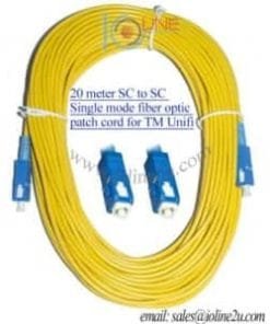 20m sc sc sm single mode fiber optic cable patch cord unifi simplex ioline 1402 16 ioline 6 l9wj8j ofjrgo