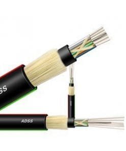 24 core G655 ADSS single mode fiber