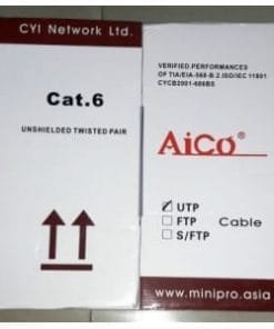Cable UTP Aico CAT 6 of 305Metres Roll jzipxy bm3dlb
