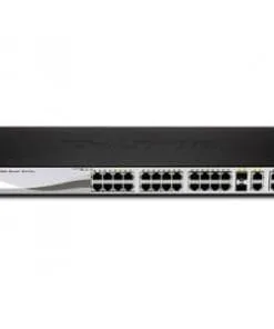 D Link 28 Port Fast Ethernet WebSmart PoE Switch ig2xgv i6pfta