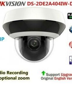 DS 2DE2A404IW DE32.8 12MM 4MP 4× IR Network PTZ Camera
