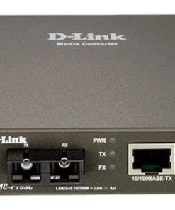 Dlink DMC F15SC 100Base TX to 100Base FX SC Single mode Media Converter 15km