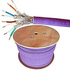 Giganet cat6A foiled twisted pair cable