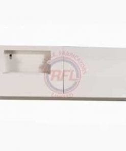 Metallic trunking knock out 100mm x 50mm