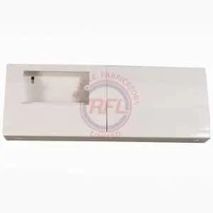 Metallic trunking knock out 100mm x 50mm