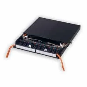 Siemon Fiber Connect Panel Fixed Tray Black 1RMS FCP3 Rack Nairob Kenya
