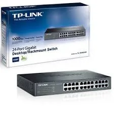 TL SG1024D 24 Port Gigabit Desktop and Rackmount Switch