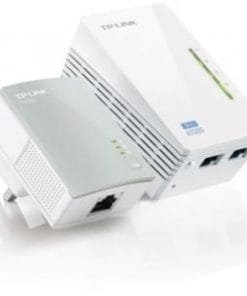 TP LINK TL WPA4220KIT AV500 Powerline 300 M Wi Fi with Two Ethernet Ports mjrypr zp1siw