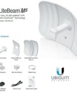 Ubiquiti Litebeam M5 23 5 GHz 23 dBi airMAX CPE qkcakq rxz1ei