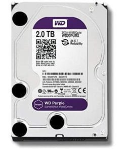 WD Purple 6tb Hard Drive Surveillance SATA 2 GBS 64mb Western Digital