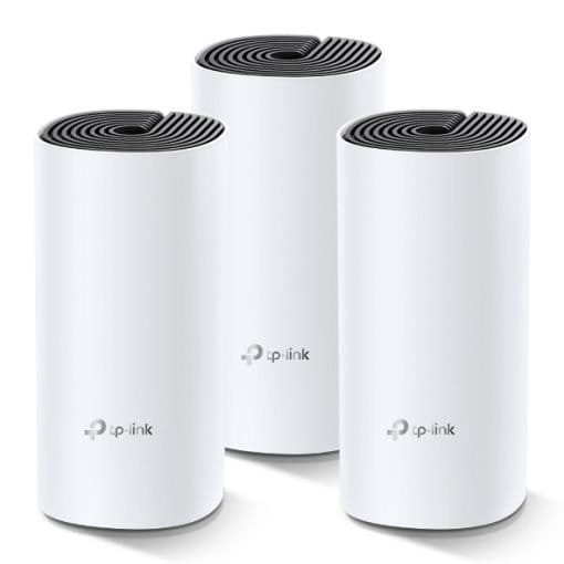TP Link Deco M4 AC1200 Whole Home Mesh Wi Fi System 3 Pack