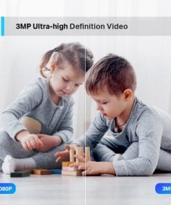 TP Link Tapo C210 Pan Tilt Home Security WiFi Camera HD