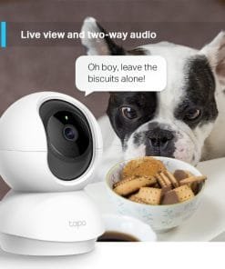 TP Link Tapo C210 Pan Tilt Home Security WiFi Camera Live
