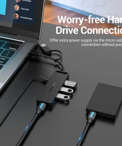 vention 0 15m usb3 0 type c 2 in 1 interface to 4 port usb 3 0 hub 33468326576294