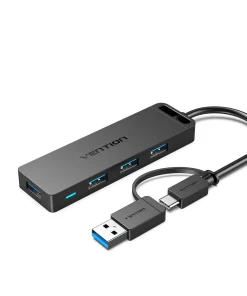 vention 0 15m usb3 0 type c 2 in 1 interface to 4 port usb 3 0 hub 33607147356326