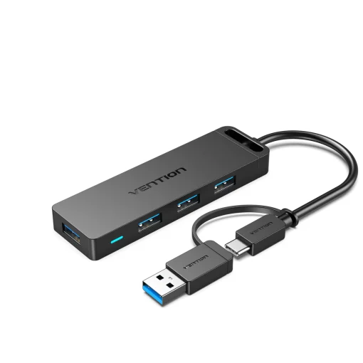 vention 0 15m usb3 0 type c 2 in 1 interface to 4 port usb 3 0 hub 33607147356326