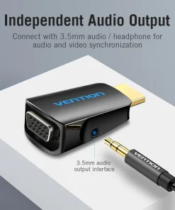 vention hdmi to vga converter with 3 5mm audio 34165937045670