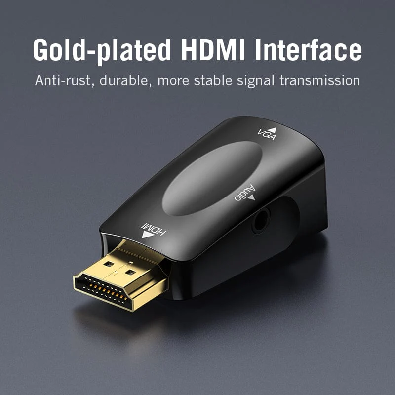 vention hdmi to vga converter with 3 5mm audio 34165937078438