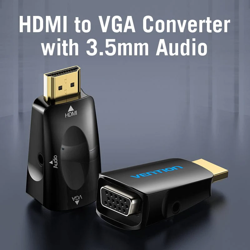 vention hdmi to vga converter with 3 5mm audio 34165937307814