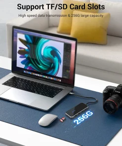 vention multi function 10 in 1 usb c docking station mirrored surface type 33516839862438