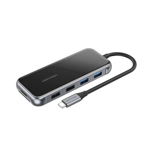 vention multi function 10 in 1 usb c docking station mirrored surface type 33517967311014