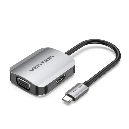 vention usb c to hdmi vga converter for computer laptop phone pad 35940529111206