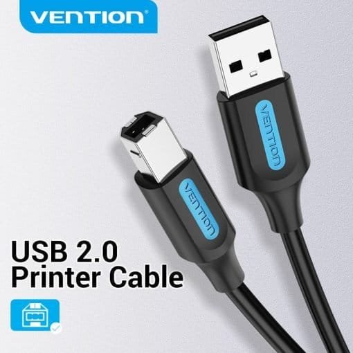 vention vention usb printer cable usb 2 0 type a male to b male sync data scanner printer cable for zjiang hp canon epson usb printer 34399279022246