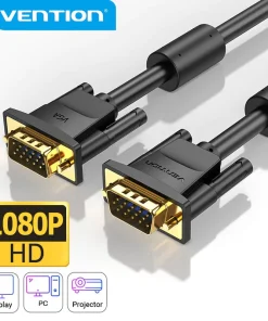 vention vga cable male to male 1080p 15 pin vga to vga cable for monitor projector tv braided shielding cord 1m 5m vga converter 34369982038182