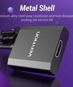vention vga to hdmi converter with female micro usb and audio port laptop desktop 35940500635814