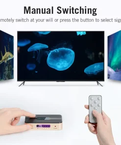 vention 5 in 1 out hdmi switcher with remote for laptop ps3 4 monitor projector hdtv 35921212080294