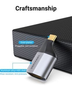 vention type c to hdmi adapter gray alloy type 34317184401574