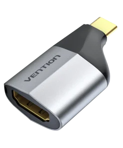 vention type c to hdmi adapter gray alloy type 34317184434342