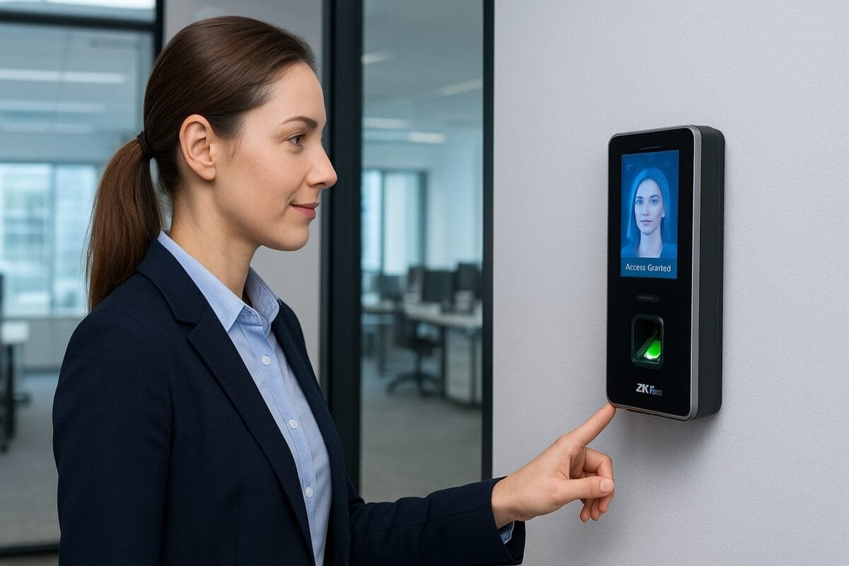 ZKTeco employee access feature image