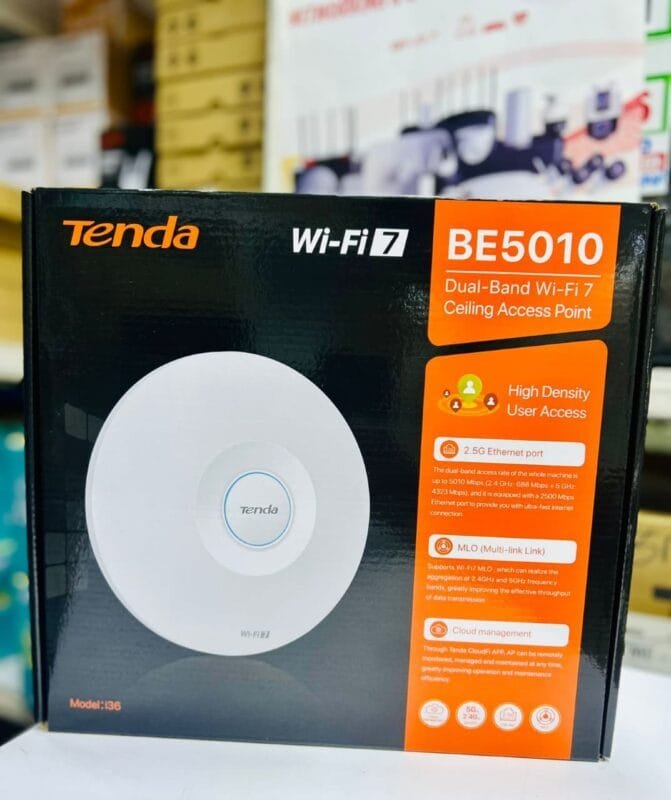 Tenda I36 (BE5010) – WiFi 7 Ceiling Access Point