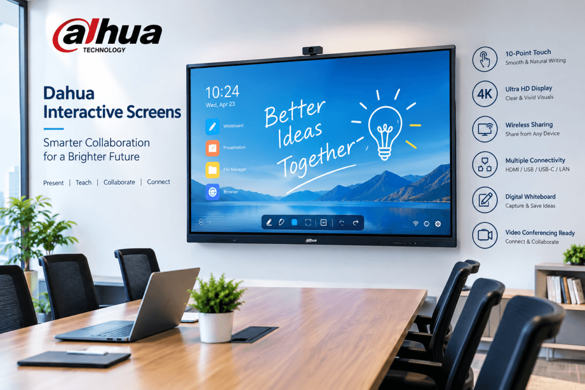 Dahua Interactive Screens Smarter Collaboration